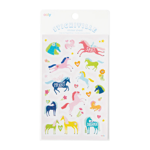 Stickiville Holographic Stickers- Wild Horses