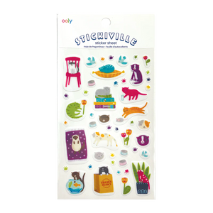 Stickiville Stickers- Quirky Cats