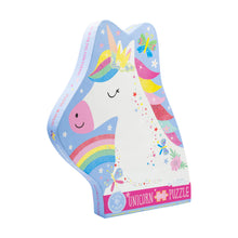 Load image into Gallery viewer, Floss &amp; Rock 40pc. Puzzle- Rainbow Fairy Unicorn