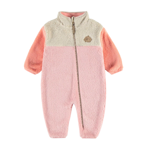 Souris Mini 1pc. Pink Colourblock Baby Midseason Plush Suit