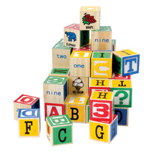 Load image into Gallery viewer, Alphabet Wooden Blocks 48pc.