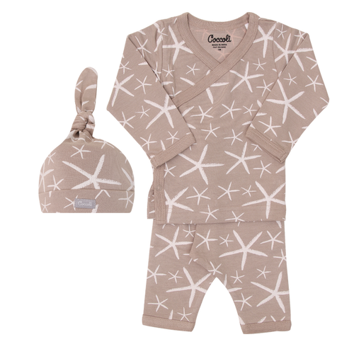 Coccoli Moonlight Starfish Cotton Modal Take Me Home Set