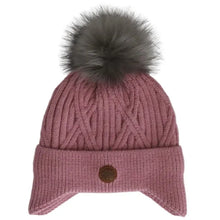 Load image into Gallery viewer, Calikids Pom Pom Knit Windproof Hat