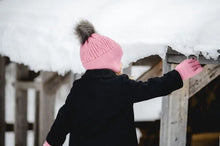 Load image into Gallery viewer, Calikids Pom Pom Knit Windproof Hat
