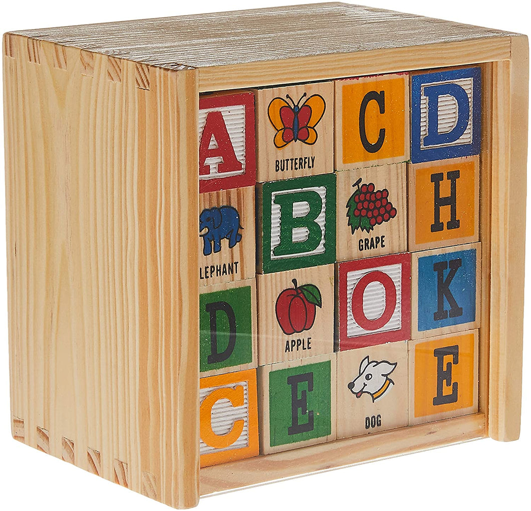 Alphabet Wooden Blocks 48pc.