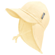 Load image into Gallery viewer, Jan &amp; Jul Butter Yellow Sun Soft Baby Cap 3-6m
