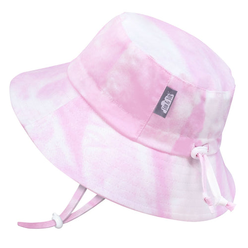 Jan & Jul Pink Tie-Dye Cotton Bucket Hat