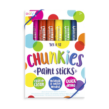 Load image into Gallery viewer, Chunkies Classic Paint Sticks- Set of 12