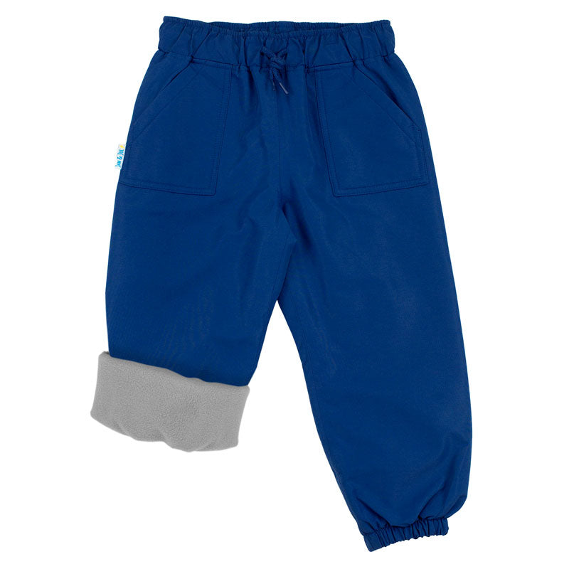 Jan & Jul Fleece-Lined Splash Pants- Nebula Blue
