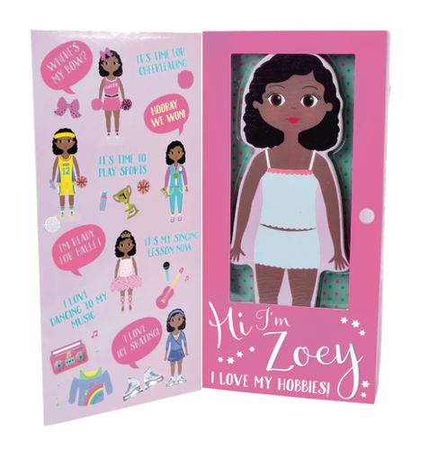Floss & Rock Magnetic Dress Up Doll- Zoey